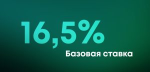 Базовая ставка в РК осталась на уровне 16,5% из-за проинфляционных рисков
