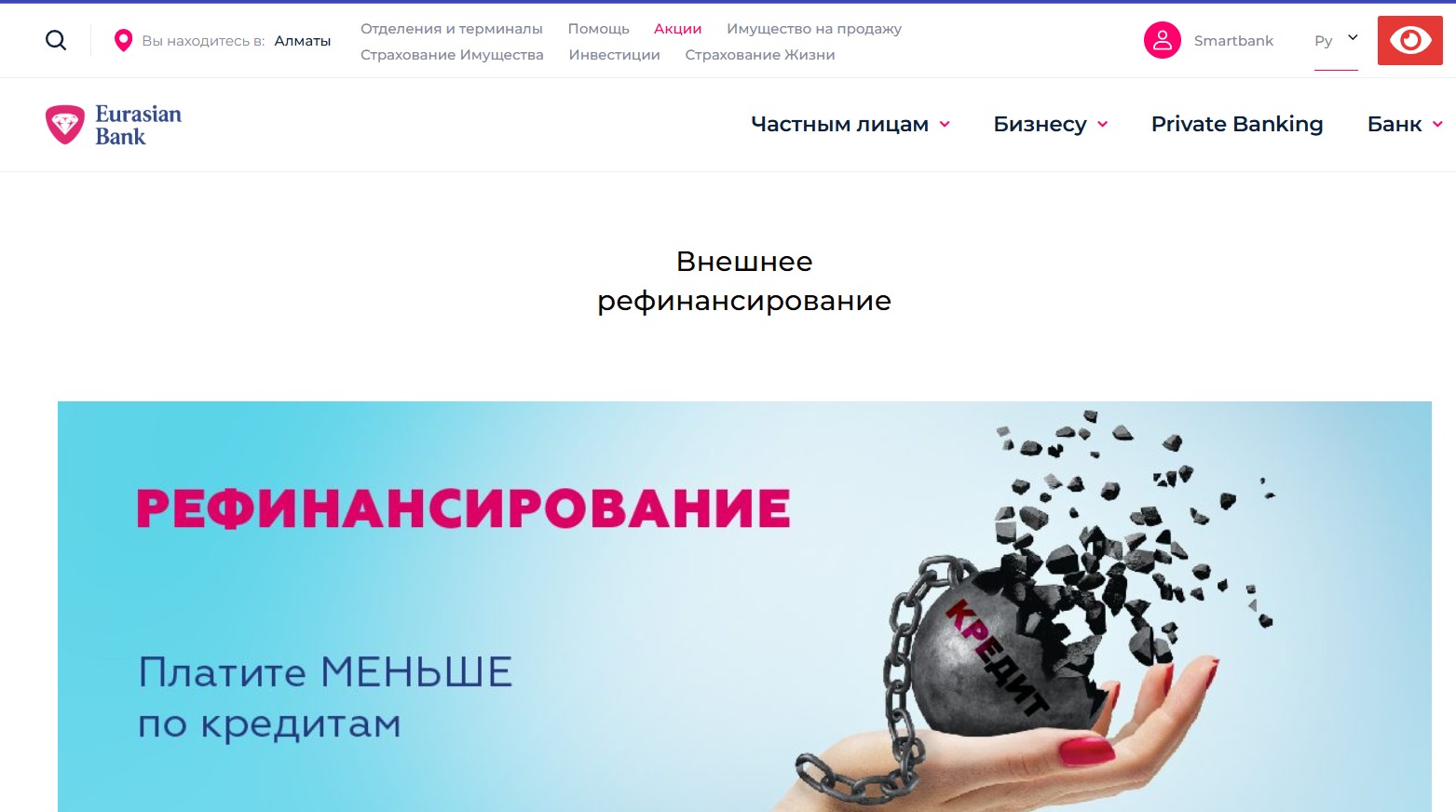 Внешнее рефинансирование