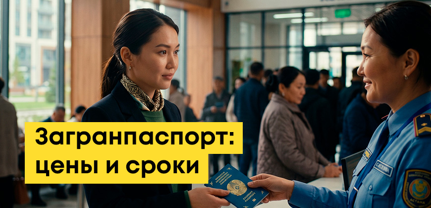 Загранпаспорт в Казахстане: сколько стоит (цены), как получить, сроки изготовления